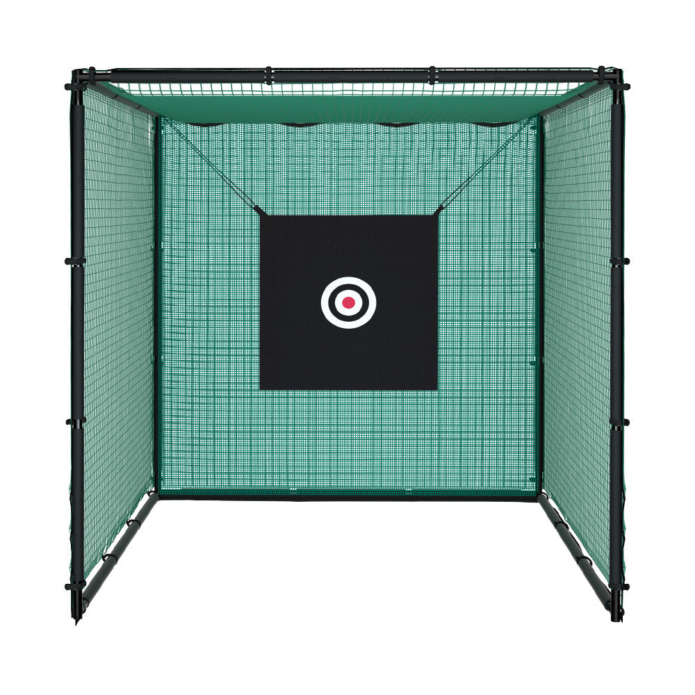 3 m Golf Practice Cage with Steel Frame and Target