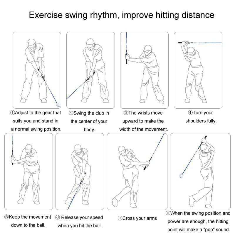Golf Swing Training Stick – 120 cm