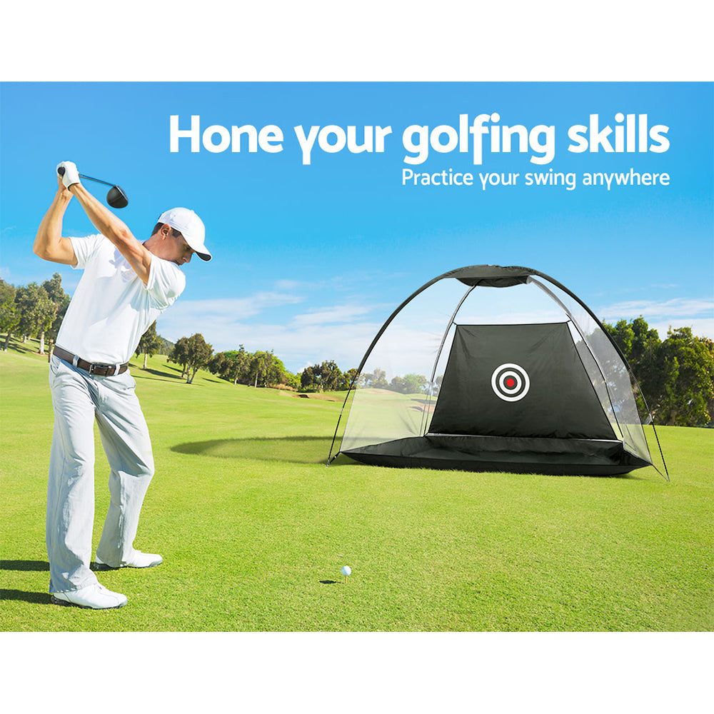 Portable Golf Practice Net with Target and Carry Bag